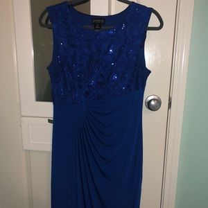 Long Royal Blue dress